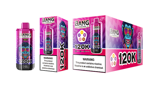 BANG LEGEND 120000 Puffs Original Bang Legend 120k 5in1 Puffs LED Display Disposable Electronic Cigarettes Support customization - Image 10
