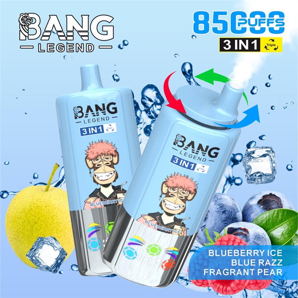 BANG LEGEND 85000 Puffs Original Bang Legend 85k 3in1 Puffs LED Display Disposable Electronic Cigarettes Support customization - Image 9