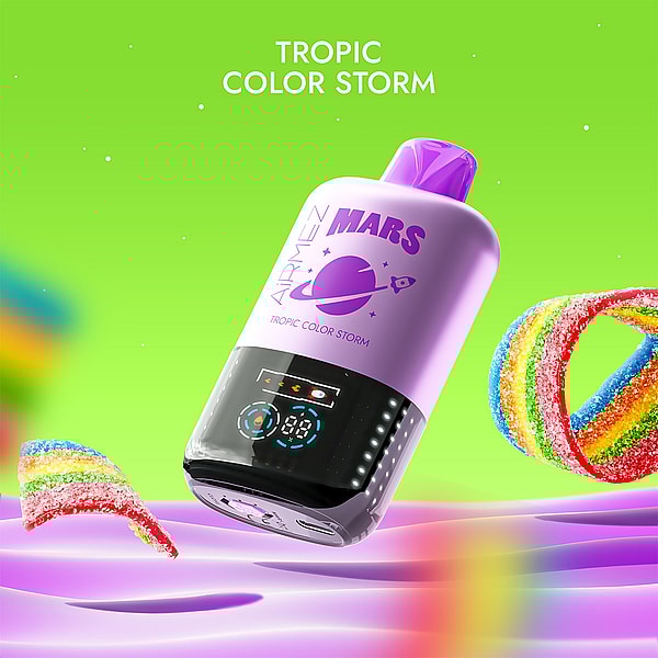 AIRMEZ Mars Pox 20000 Puffs Original Airmez 20k LED Display Disposable Electronic Cigarettes EU Warehouse 3-5 Days Delivery - Image 7