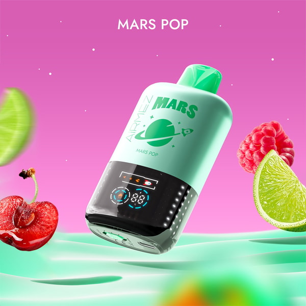 AIRMEZ Mars Pox 20000 Puffs Original Airmez 20k LED Display Disposable Electronic Cigarettes EU Warehouse 3-5 Days Delivery - Image 5